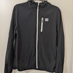 DC Black Dagger Style Athletic Hoodie Jacket S